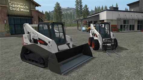 bobcat skid steer tools mod for fs 17|FS17 BOBCAT SKID STEER V1.0 .